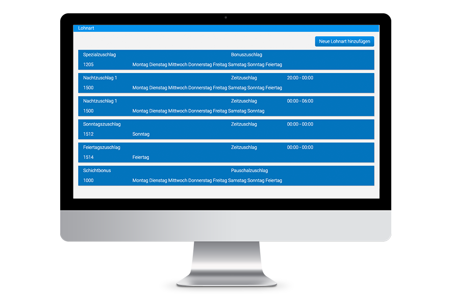 Lohnbuchhaltung, Payroll Accounting