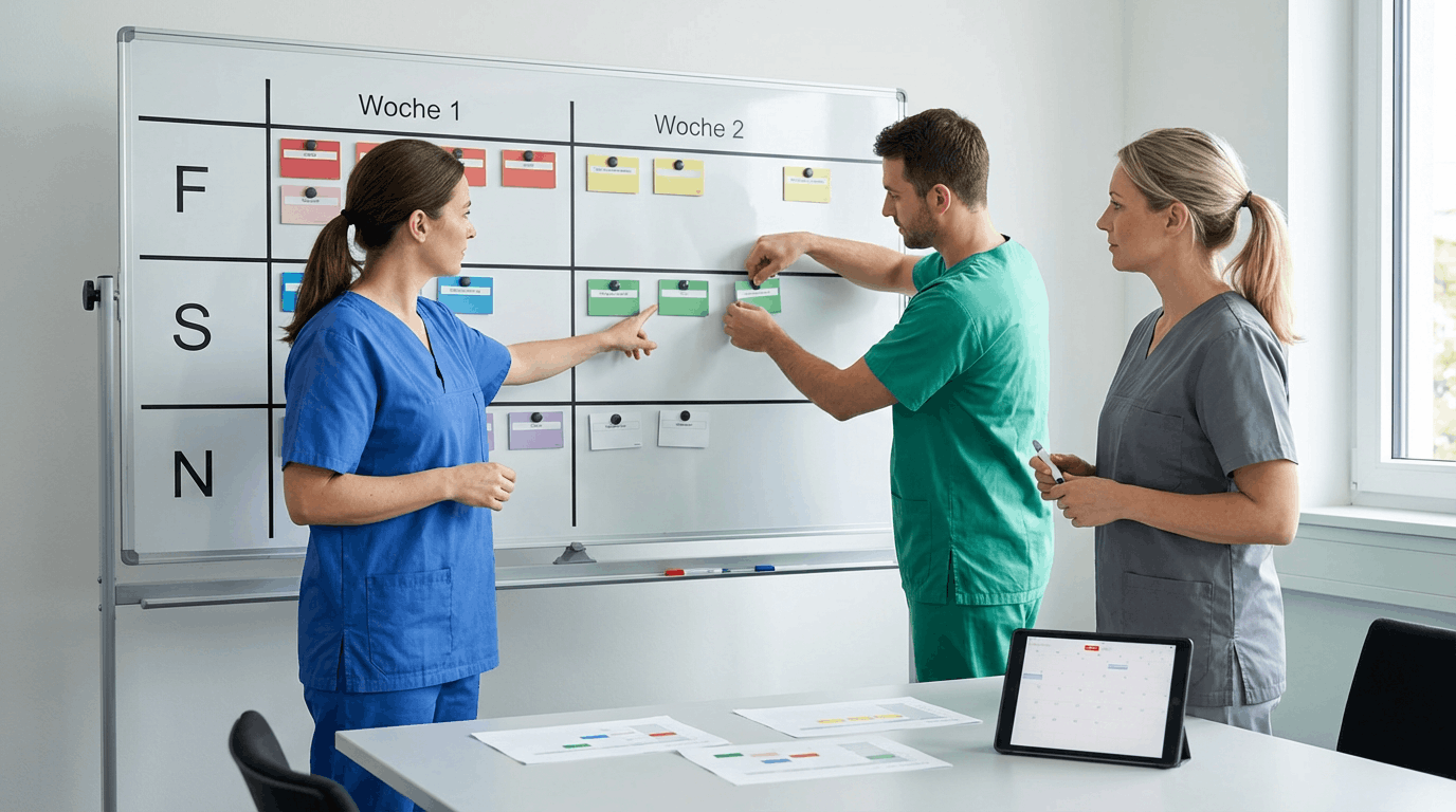 Shift pattern as a binding framework for shift planning – symbolic image